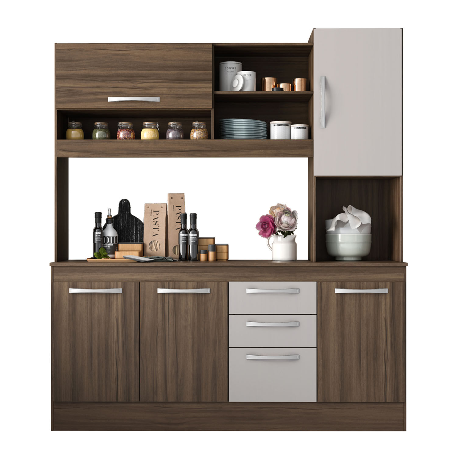 Mueble De Cocina Casaideal Cadiz / 5 Puertas / 3 Cajones image number 0.0